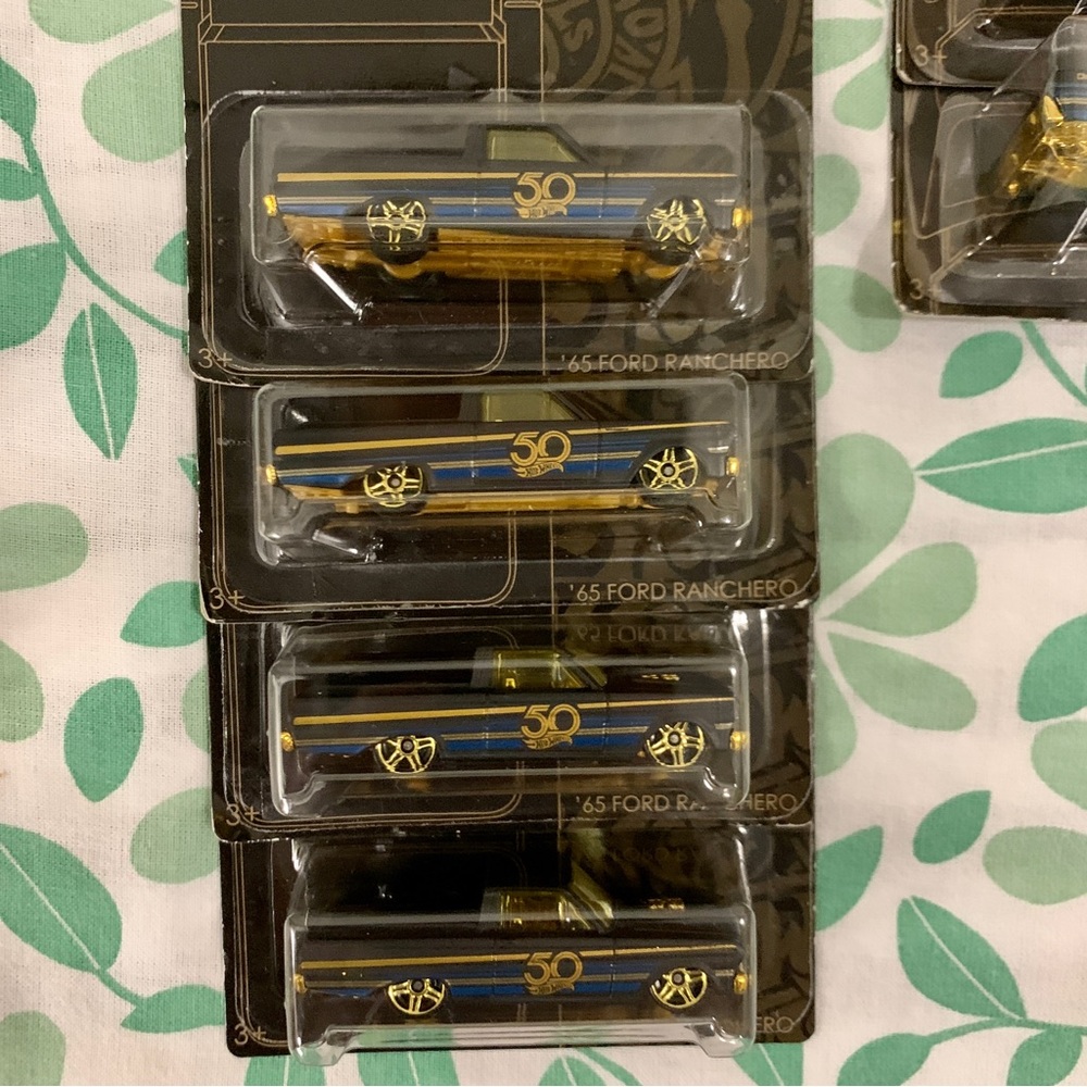 Hot Wheels 50th Anniversary Black & Gold Collection Lot of 13 - Picture 8 of 9